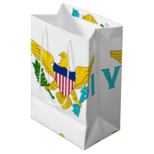 US Virgin Islands Flag Medium Gift Bag