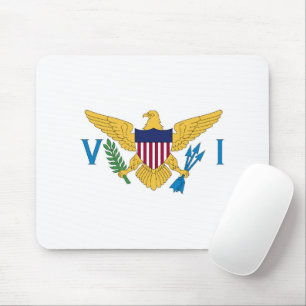 US Virgin Islands flag Mouse Pad