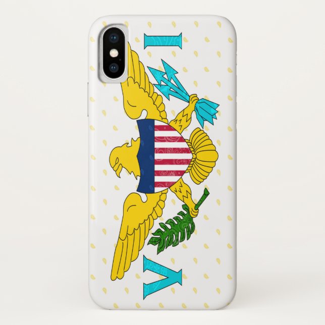 US Virgin Islands Flag Phone Case (Back)