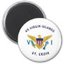 US Virgin Islands Flag St. Croix Personalize Magnet