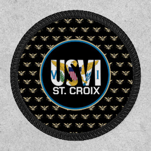 US Virgin Islands Flag St. Croix USVI Caribbean Patch