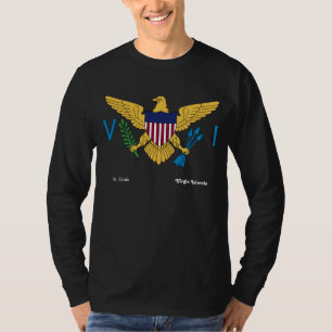 US Virgin Islands Flag St. Croix USVI Caribbean T-Shirt