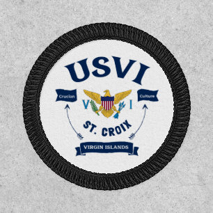 US Virgin Islands Flag St. Croix USVI Patch