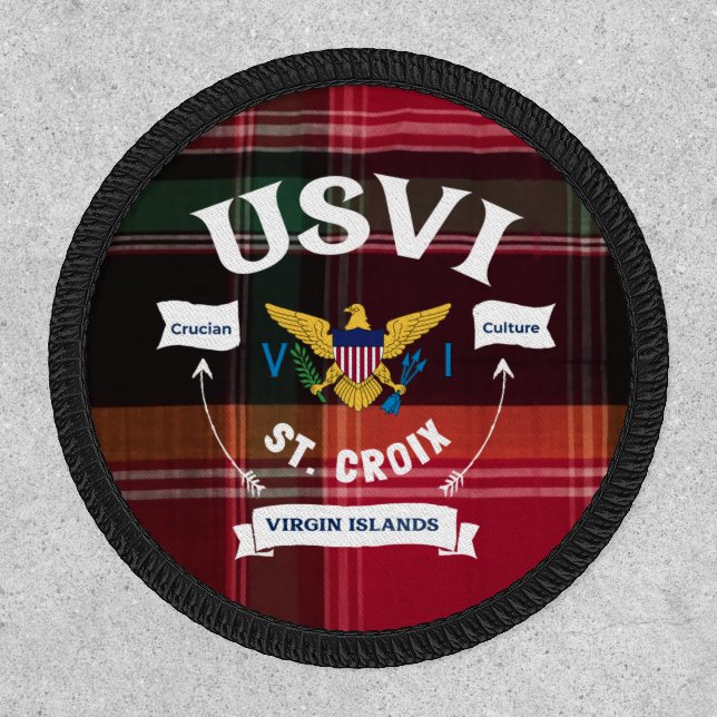 US Virgin Islands Flag St. Croix USVI Patch (Front)
