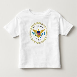 US Virgin Islands Flag St. Croix USVI Tropical Toddler T-shirt