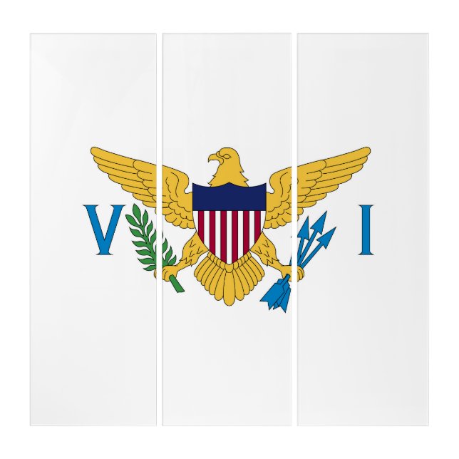 US Virgin Islands flag Triptych (Front)