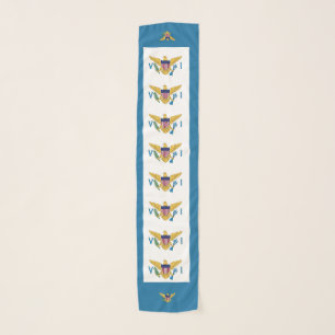 US Virgin Islands Flag USVI Caribbean Tropical Scarf