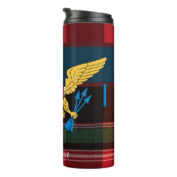 Mary Square Joyful Merry Happy Colorful 24 Ounce Acrylic Travel Tumbler with Straw