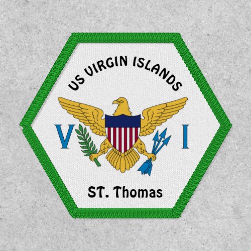 US Virgin Islands Flag USVI St Thomas Patch