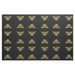 US Virgin Islands Flags USVI American Paradise Fabric