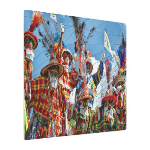 US Virgin Islands Moko Jumbie USVI Metal Print