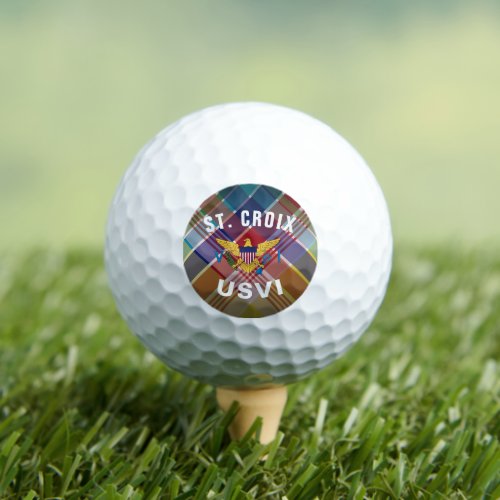 US Virgin Islands St Croix USVI Madras Caribbean Golf Balls