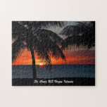 US Virgin Islands St. Croix USVI Sunset Tropical Jigsaw Puzzle<br><div class="desc">US Virgin Islands St. Croix USVI Sunset Tropical Jigsaw Puzzle  makes a nice addition to the games you play. It as a beautiful photo of a Virgin Islands,  Caribbean sunset to enjoy. Leave or Personalize the sunset with your information. photo copyright Denise Bennerson,  photographer</div>