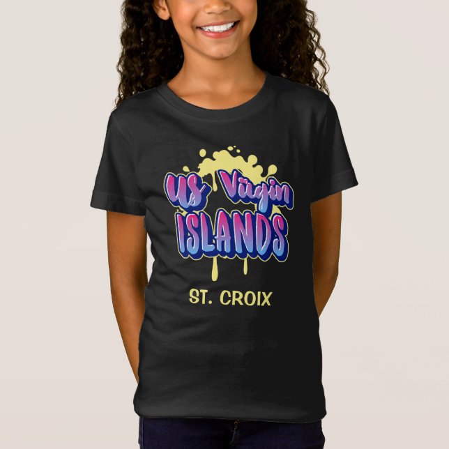 US Virgin Islands St. Croix USVI T-Shirt (Front)
