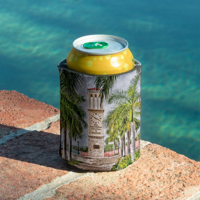 US Virgin Islands St. Croix USVI Tropical          Can Cooler (In Situ Pool)