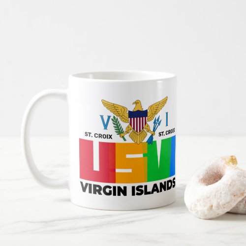 US Virgin Islands St Croix USVI Tropical    Coffee Mug