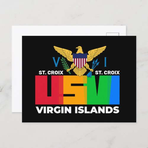 US Virgin Islands St Croix USVI Tropical   Postcard