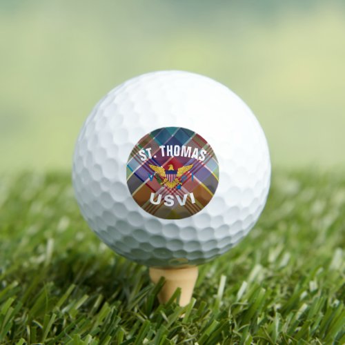 US Virgin Islands St Thomas USVI Madras Caribbean Golf Balls