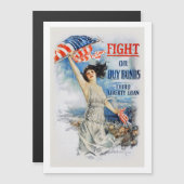 US War Bonds Fight Buy Third Liberty Loan WWI (Front/Back)