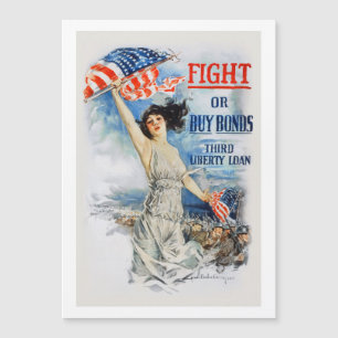 US War Bonds Fight Buy Third Liberty Loan WWI