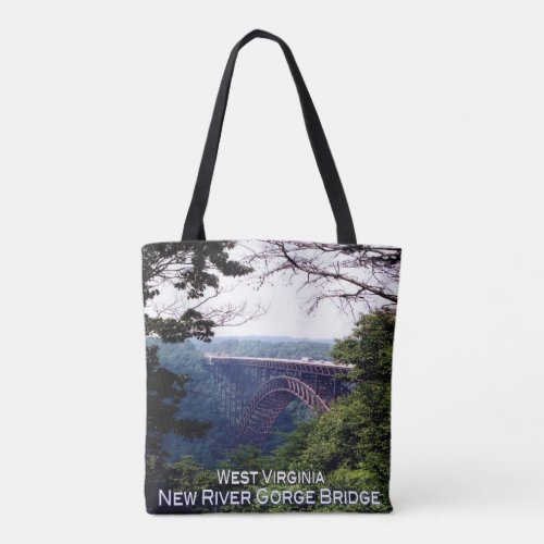 US West Virginia _ New River Gorge Bridge _ Tote Bag