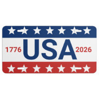 USA 1776 2026 250th Anniversary Red White Blue