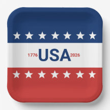USA 1776 2026 250th Anniversary Red White Blue