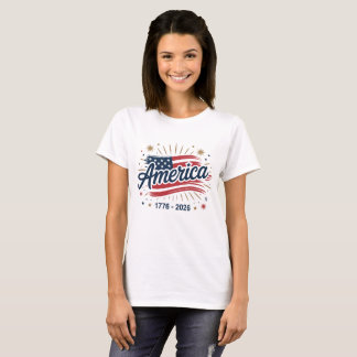 USA 1776–2026 | America 250 Patriotic USA 250 T-Shirt