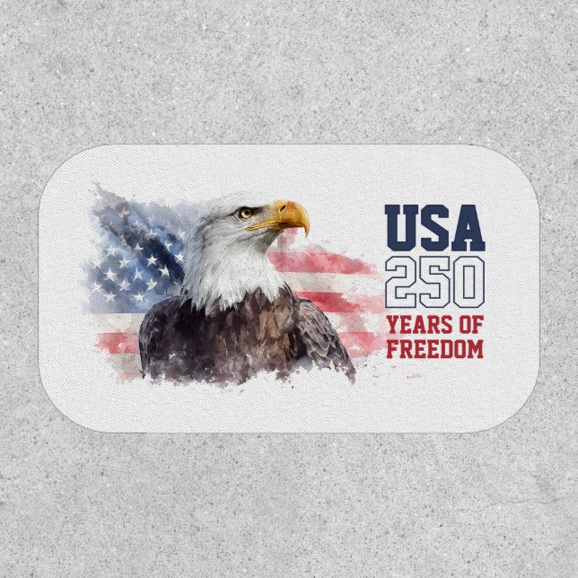 USA 1776-2026 America's 250th Anniversary Party Patch (Front)