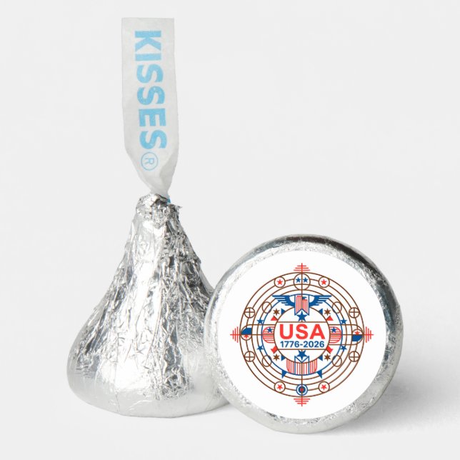 USA 1776-2026 HERSHEY®'S KISSES® (Front)
