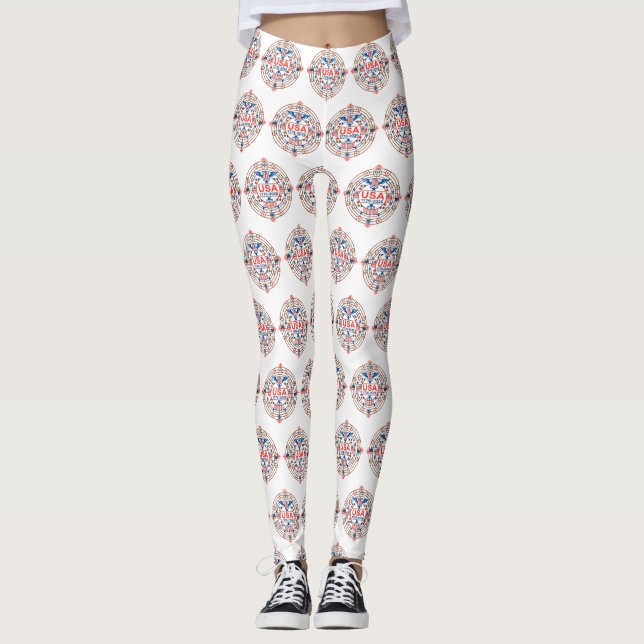 USA 1776-2026 LEGGINGS (Front)
