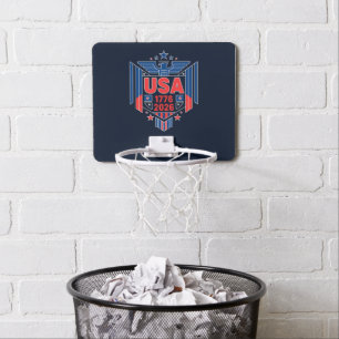 USA 1776-2026 MINI BASKETBALL HOOP