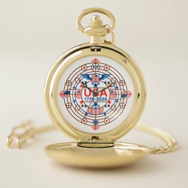 USA 1776-2026 POCKET WATCH (Inside)