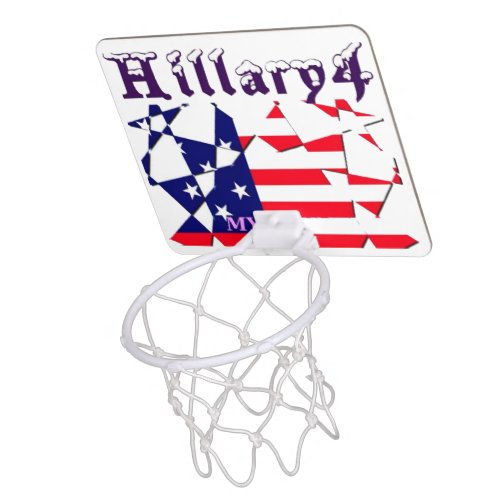 USA 2016 Hillary Practice Office Basketball fans Mini Basketball Hoop