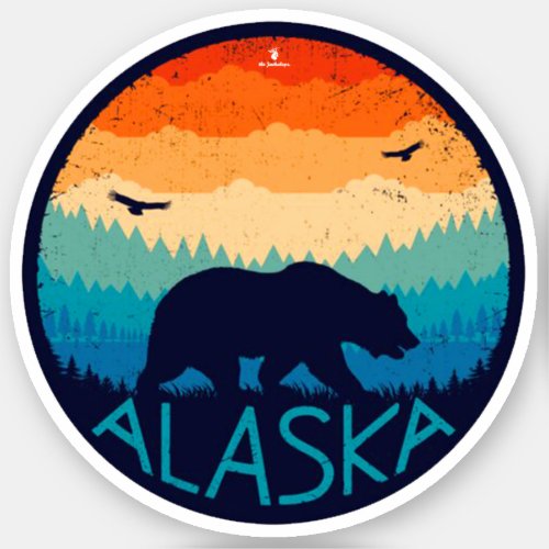  USA 2020today Alaska _ GRiZZLy Bear  Sticker