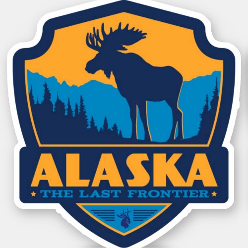  USA 2020today Alaska _ The last Frontier Sticker