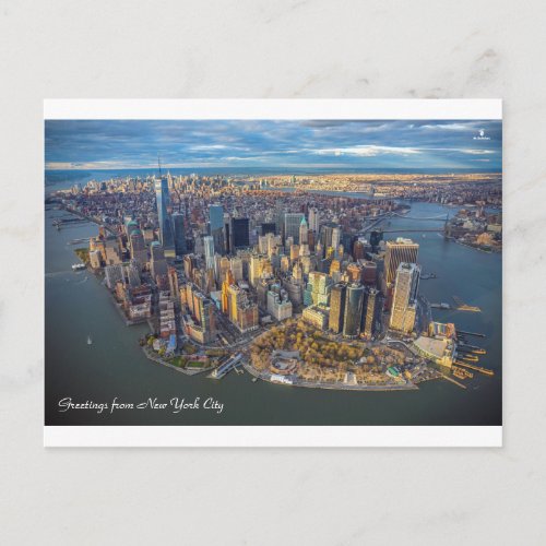  USA 2020Today NEW YORK CITY _ Skyline  Postcard