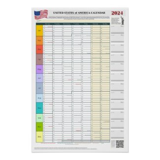 USA 2024 Calendar