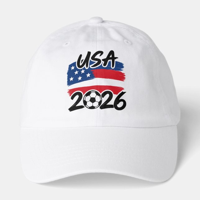 USA 2026 Soccer Design Hat (Front)