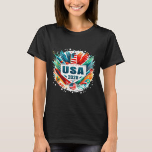 Usa 2028 Go United States Srt Usa Team 2028 Usa  T-Shirt