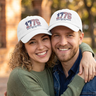 USA 250 Anniversary 1776 Vintage American Flag Hat