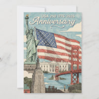 USA 250 Anniversary Patriotic American History