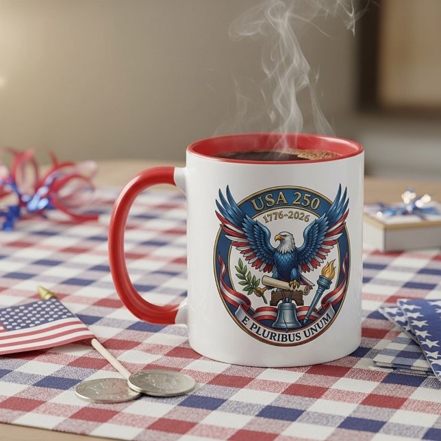 USA 250 Eagle personalized Mug (Creator Uploaded)