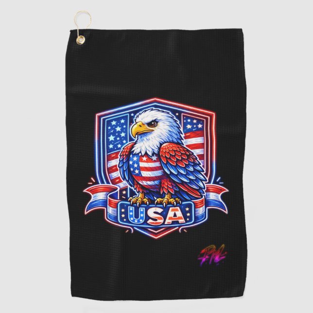 USA 250 GOLF TOWEL (Front)