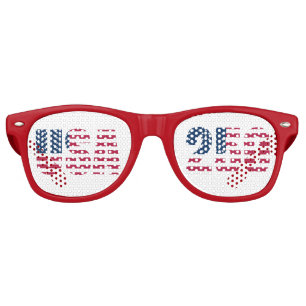 USA 250 in American Flag Party Sunglasses