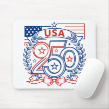 USA 250 Patriotic Anniversary Emblem Design
