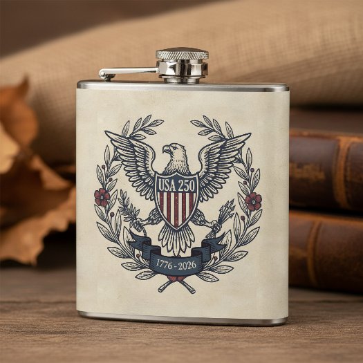 USA 250 Patriotic Eagle Heritage Motif Crm ID1299