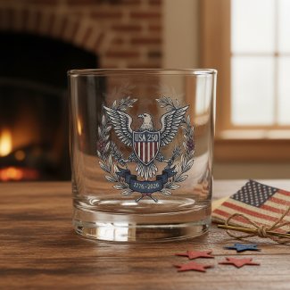 USA 250 Patriotic Eagle Heritage Motif ID1299