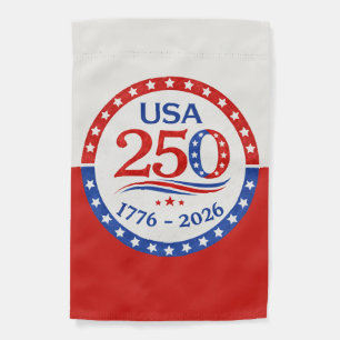 USA 250 Semiquincentennial Garden Flag 1776-2026