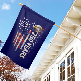 USA 250 Year Anniversary Commemorative House Flag